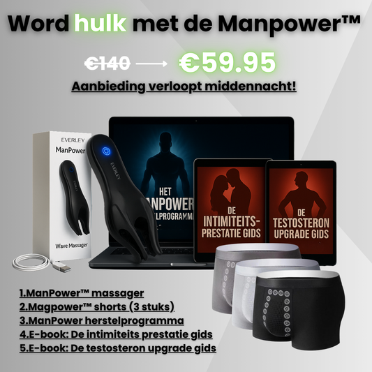 ManPower™ | Je mannelijkheid en stevigheid terug!